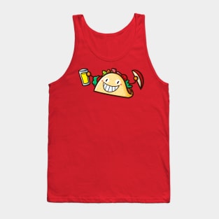 Funny Happy Taco Tank Top